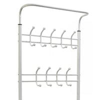 ستاند تعليق ملابس حديد لون ابيض 67*32*17سم 100884