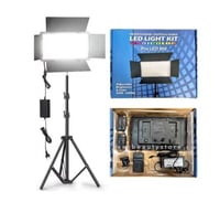 اضاءه LED مع استاند تستخدم للتصوير وغيره تعمل بالك...