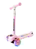 سكوتر اطفال بناتي بثلاث كفرات بموسيقى واضاءة