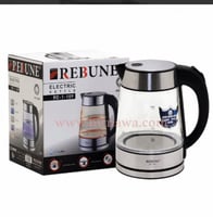 غلاية ريبون زجاج حجم 1.7 لتر