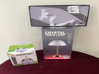 عرض اليوم الوطني اباجورة+مرايه مكياج+اضاءة LED تعم...