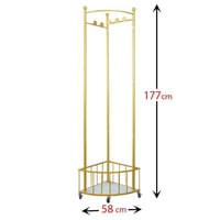 علاقة ومنظم ملابس بعجلات