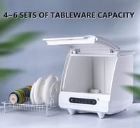 غسالة تنظيف وتلميع الصحون