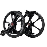 اسكيت عجلات كبيره تحتاج الى نفخ يوجد معه منفاخ ويو...