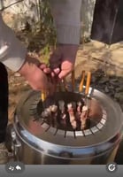 منقلة فحم للشواء