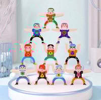 لعبة التوازن لعبة تعليمية للاطفال 12 قطعة