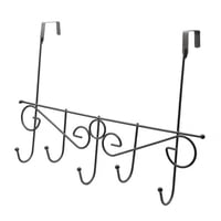 علاقة ملابس فوق الباب ستانلس ستيل 5 علاقات HOME EZ...