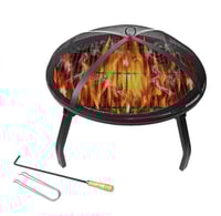 شواية منقل دائرية قابلة للطي 56*14*56 سم