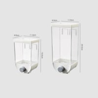 آلة توزيع حبوب تانك 1000 مللي صندوق تخزين المطبخ ا...