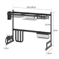 ستاند منظم لأدوات المطبخ قوي وجودة عالية مقاوم ضد...