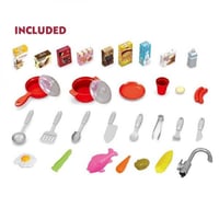 لعبة مطبخ تفاعلي للاطفال - 58 قطعة