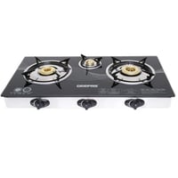 موقد سخان غاز 3 عيون GEEPAS GK6880FFD