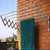 منشر ملابس جداري مقاس 80 سم