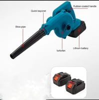 منفاخ هواء يعمل شحن كهرباء مع 2 بطاريه ا