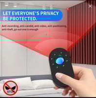 جهاز كاشف كاميرات المراقبه في السفر يعمل شحن كهربا...