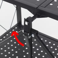 ستاند تخزين 3 ارفف قابل للطي