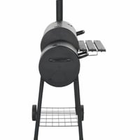 شواية شواء بكفرات مع صندوق دخان للشواء