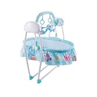 سرير هزاز للاطفال كهربائي مع ريموت