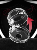 غطاء شفاف للفرن