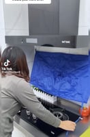 كيس غسيل المدخنه مع الهوز المقاس 100*60 ا