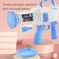 مسدس صابون بازوكا