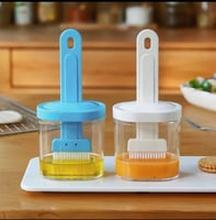 فرشاة زيت مع حوض بلاستك متوفر 3 الوان ابيض 000 ازر...