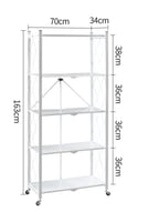 ستاند تخزين 5 أرفف قابل للطي