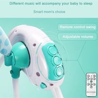 سرير هزاز للاطفال كهربائي مع ريموت