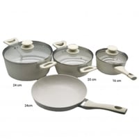 طقم قدور طبخ بغطاء زجاجي CC 201-1