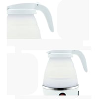 غلاية كهربائية محمولة من السيليكون قابلة للطي ، غل...