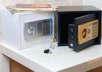 صندوق خزانة خشبي