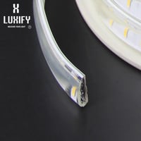 شريط ضوئي زينة خطين ابيض 50 متر بتصميم LENS