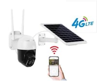 كاميرا مراقبة تعمل بالطاقة الشمسية IDEA-TECH 4G، ع...