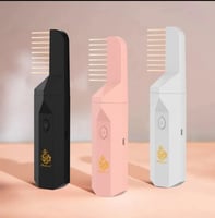 مبخرة شعر تعمل شحن كهرباء