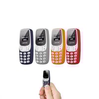 اصغر جوال بالعالم شريحتين + ذاكره + بلتوث