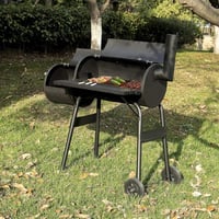 شواية فحم مع مدخنة