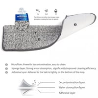 ممسحة لتنظيف الارضيات مع عصر وتنشيف الممسحة