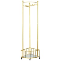 علاقة ومنظم ملابس بعجلات