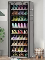 دولاب احذيه ٩ دور متوفر الون : رمادي - عنابي - بني...