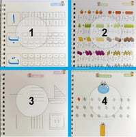 المجلد الذكي مجموعة 4 كتب تعليمية لطفلك