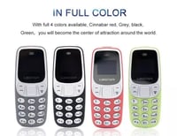 اصغر جوال بالعالم شريحتين + ذاكره + بلتوث