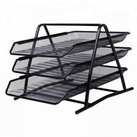 سلة ورق مكتب 3 رفوف