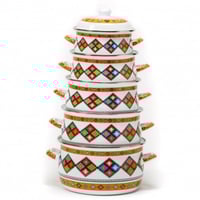 طقم قدور نقش تراثي