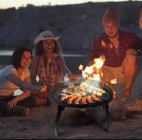 شواية منقل دائرية قابلة للطي 56*14*56 سم