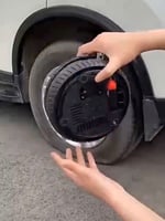 منفاخ عجلات السياره يعمل على ولاعة السياره