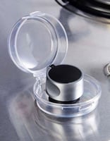 غطاء شفاف للفرن