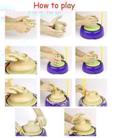 لعبة آلة تصنيع الفخار