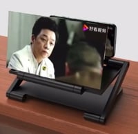 مكبر شاشة الجوال بقاعدة