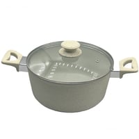 طقم قدور طبخ بغطاء زجاجي CC 201-1