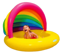 Intex بركة سباحة القياس: 1.55m x 1.35m x 1.04m